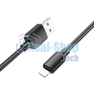 Кабель Hoco X96 Hyper iP USB (m)-Lightning (m) 1м черный коробка