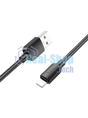 Кабель Hoco X96 Hyper iP USB (m)-Lightning (m) 1м черный коробка