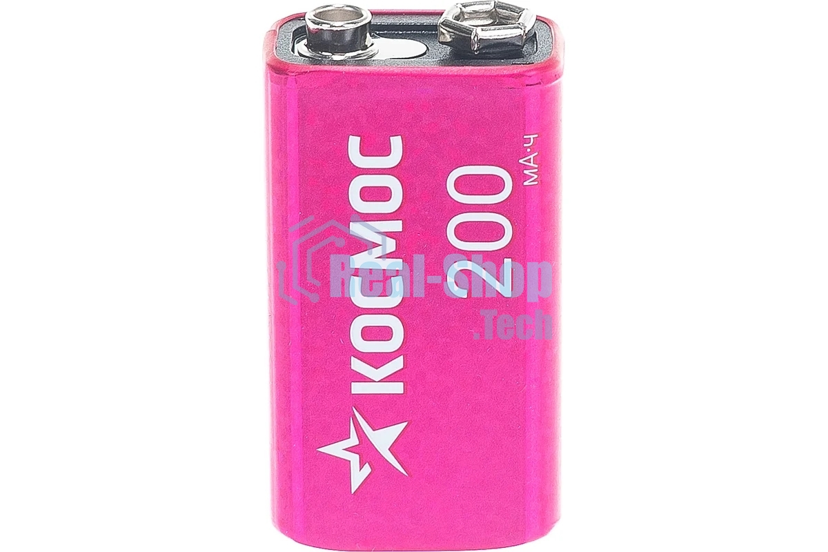 Аккумулятор Космос KOCNI-MH6F22 (200mAh) 6F22 200 мАч 1BL (блист.1шт)