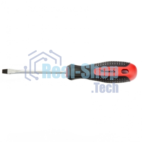 Отвертка Matrix fusion 11423 sl6.0х100 мм crv 3х компонентная рукоятка ''anti slip''
