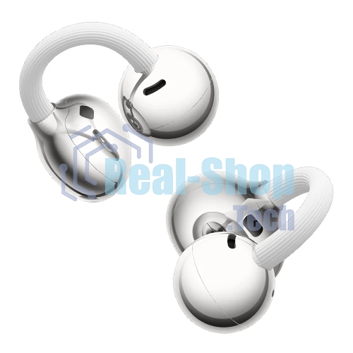 Наушники TWS Huawei FreeClip 2 белый, открытые (клипсы), Bluetooth, быстрая зарядка, до 8 ч