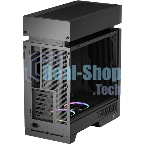 Корпус DeepCool CL660, Midi-Tower, чёрный, 2 x 120 мм