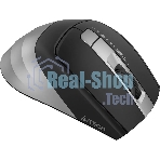 Мышь беспроводная A4Tech Fstyler FG35S серый/черный, 2000 dpi, радиоканал, USB, кнопки - 5