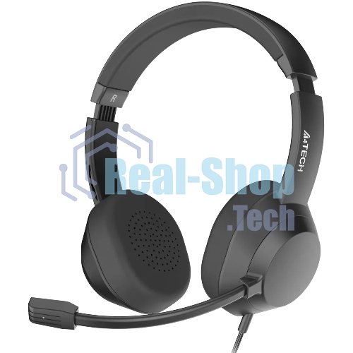 Гарнитура A4Tech Fstyler FH150U чёрный, проводная