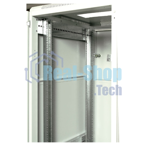 Шкаф коммутационный ЦМО ШТК-М-42.8.8-4ААА 42U 800x820 мм пер. дв. перфор. задн. дв. стал. лист 2 бок. пан. 500 кг белый