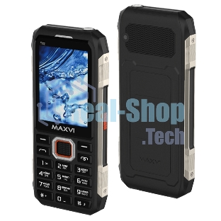 Мобильный телефон Maxvi T12 черный
