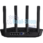 Роутер беспроводной Asus TUF-BE3600 BE3600 100/1000/2500BASE-T черный