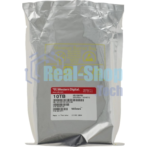Жесткий диск Western Digital SATA-III 10Tb WD103KFBX Red Pro (7200rpm) 512Mb 3.5