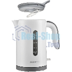 Чайник электрический Polaris PWK 1220C Water Way Pro 1.2 л, 2200 Вт, белый корпус: пластик (PWK 1220C)