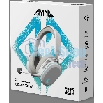 Беспроводные/проводные наушники GMNG GG-HS405W белый, полноразмерные, Bluetooth + радиоканал + проводной, до 40 ч