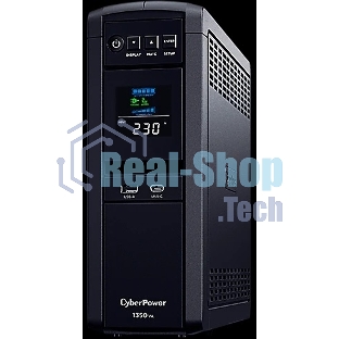 Источник бесперебойного питания Cyberpower CP1350EPFCLCD Line-Interactive 1350VA/810W USB/RS-232/RJ11/45 (6 EURO)