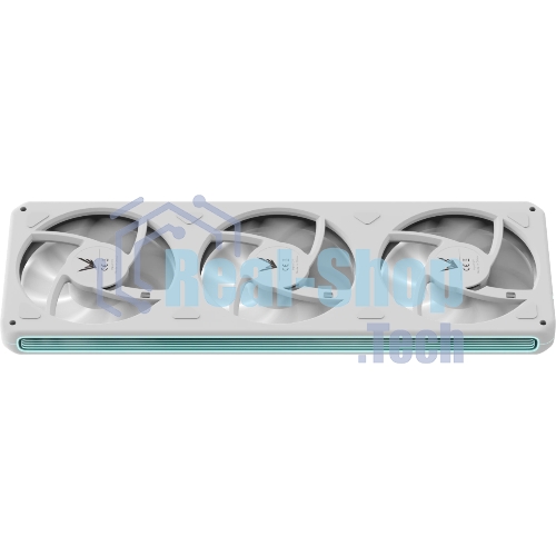 Вентилятор для корпуса Formula V Line AIR FUSION 3 WH REVERSE, 360x120x28мм, ARBG 3pin + PWM 4pin, 500-1800 RPM, 37.83 DBA MAX, HYDRO BEARING