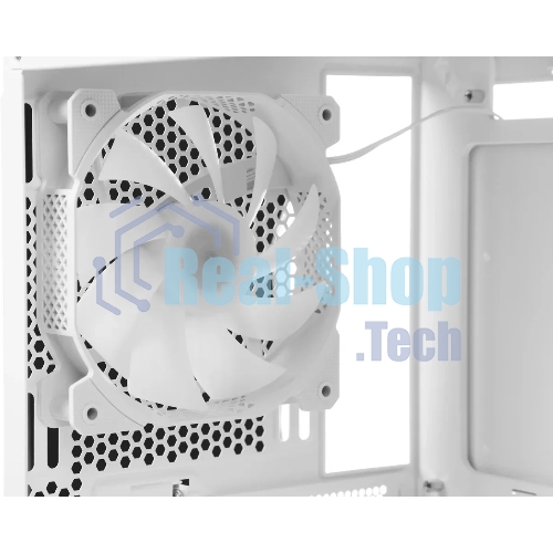 Корпус Formula V Line TimberLine T0 White, ATX, wood+plastic front, TYPE-C*1, USB3.0*2, FRONT 3x120мм FRGB, REAR 1x120мм FRGB