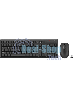 Комплект клавиатура+мышь A4Tech FStyler FG1200S беспроводной, USB, чёрный