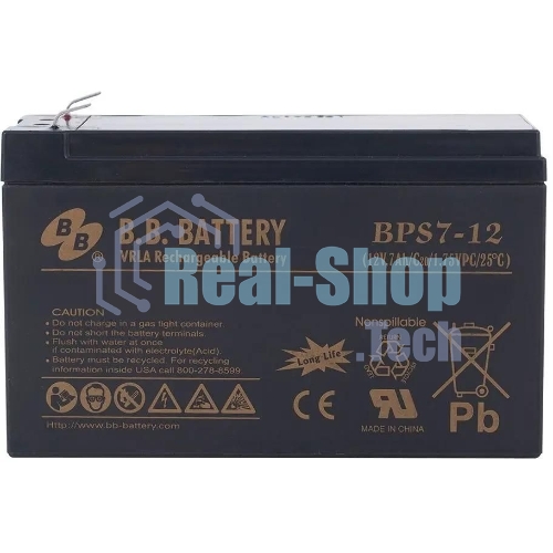 Батарея для ИБП B.B.Battery/BPS 7-12/12V/7Ah