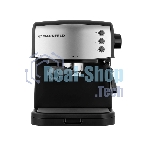 Кофеварка рожковая Maunfeld MF-734BK черный, исп. кофе - молотый/чалды, 1.5 л, 850 Вт, 15 бар