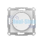 Светорегулятор AtlasDesign (диммер) повор-нажим. LED RC 400Вт мех. лотос SE ATN001323