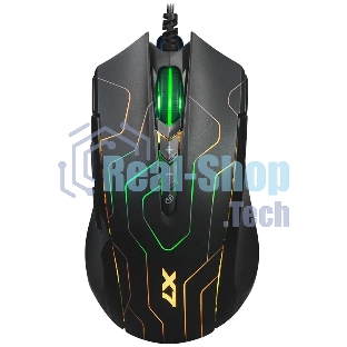Мышь проводная A4Tech X89 Maze черный, 2400 dpi, USB, кнопки - 8