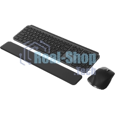 Комплект клавиатура+мышь Logitech MX Keys S Combo беспроводной, USB, 8000 DPI, серый