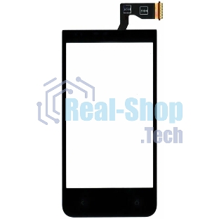 Сенсорное стекло (тачскрин) для HTC Desire 300, черное