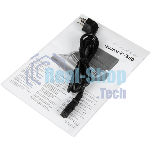 Переплетчик Fellowes Quasar E (FS-56209) A4/перф.20л.сшив/макс.500л./пластик.пруж. (6-50мм)/электр.