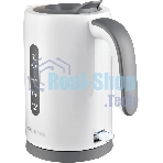 Чайник электрический Polaris PWK 1220C Water Way Pro 1.2 л, 2200 Вт, белый корпус: пластик (PWK 1220C)