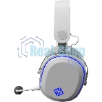 Беспроводные/проводные наушники GMNG GG-HS405W белый, полноразмерные, Bluetooth + радиоканал + проводной, до 40 ч