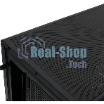 Компьютерный корпус без блока питания HSPD M510, Mesh Mid Tower, черный, TG, 0.5 SPCC, no fans ATX, mATX, mITX 180/280/160мм 1x2.5