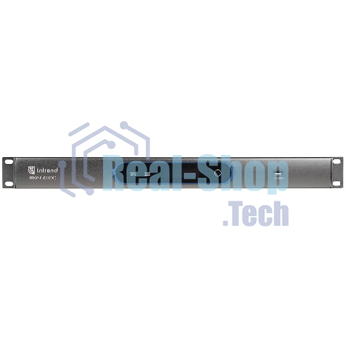 Аудиопроцессор Intrend FLEX 1208D цифровой, 12x8 аналоговых входов/выходов, ПО свободной конфигурации, AEC, AFS, ANC, Dante 32x32, USB 2x2, 8 портов GPIO, управление по RS232/485/IP