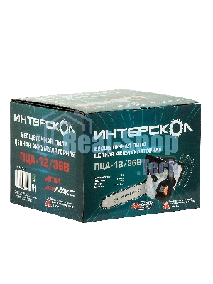 Цепная пила Интерскол ПЦА-12/36В дл.шины:12