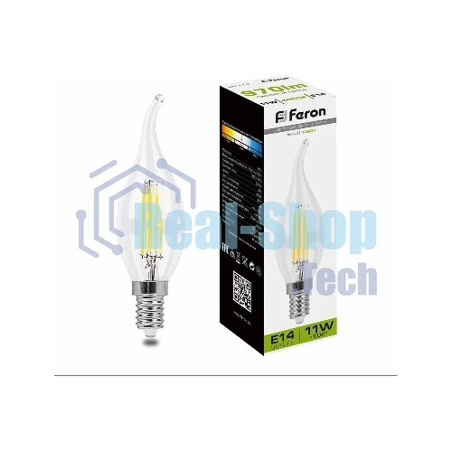Лампа светодиодная Feron LB-714 11W 230V E14 4000K прозрачная