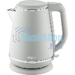 Чайник электрический Haier HK-502 1.5л. 3000Вт серый корпус: нерж.сталь/пластик (TD0029960RU)