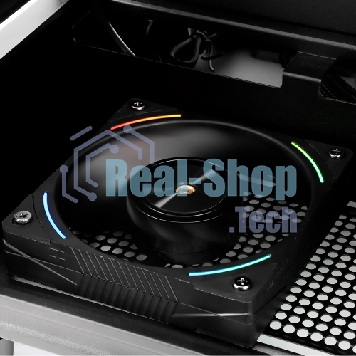 Кулер для корпуса Thermalright TL-K12R Reverse (120x120x25mm, 4-pin PWM, ARGB, 69CFM, 27dBA, 2150RPM, черный)