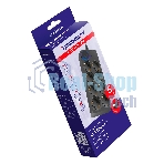 Сетевой фильтр Ippon BK-8-EU-5-16-B 5м (8 розеток) черный (коробка)