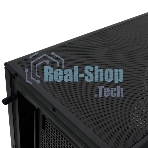 Компьютерный корпус HSPD F510, Panoramic Mid Tower, черный, TG, 0.5 SPCC, 3x120мм ARGb ATX, mATX, mITX 180/280/160мм 1x2.5