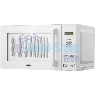 Микроволновая печь BBK 20MWS-751S/W белый, 20 л, 700 Вт, переключатели - сенсор