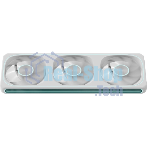 Вентилятор для корпуса Formula V Line AIR FUSION 3 WH REVERSE, 360x120x28мм, ARBG 3pin + PWM 4pin, 500-1800 RPM, 37.83 DBA MAX, HYDRO BEARING