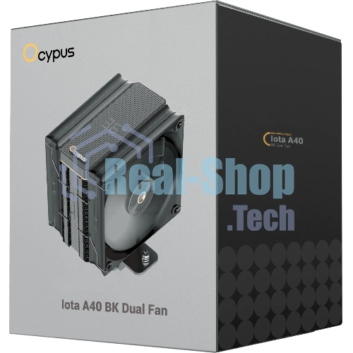 Кулер для процессора Ocypus Iota A40 BK Dual Fan Black (Iota-A40-BK2NNWD00X-GL)