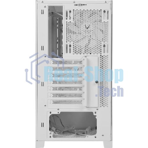 Корпус Formula V Line TimberLine T0 White, ATX, wood+plastic front, TYPE-C*1, USB3.0*2, FRONT 3x120мм FRGB, REAR 1x120мм FRGB