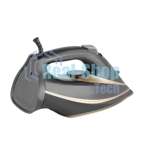 Утюг Centek CT-2346 GOLD черный/золотистый, 3200 Вт, 45 г/мин, 190 г/мин, 400 мл