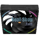 Кулер для корпуса Thermalright TL-K12R Reverse (120x120x25mm, 4-pin PWM, ARGB, 69CFM, 27dBA, 2150RPM, черный)