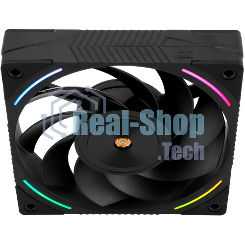 Кулер для корпуса Thermalright TL-K12R Reverse (120x120x25mm, 4-pin PWM, ARGB, 69CFM, 27dBA, 2150RPM, черный)