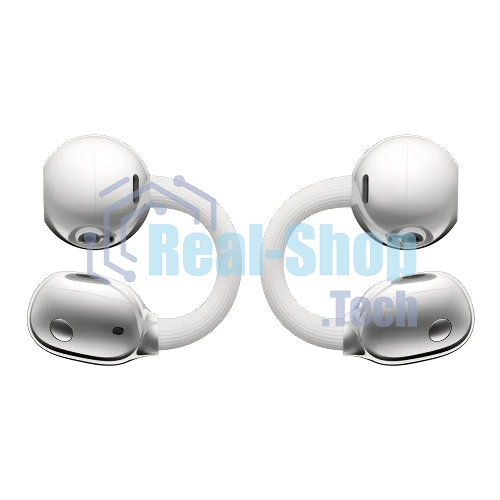 Наушники TWS Huawei FreeClip 2 белый, открытые (клипсы), Bluetooth, быстрая зарядка, до 8 ч