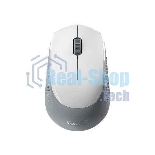 Мышь беспроводная Genius NX-8000S BT белый, 1200 dpi, радиоканал, Bluetooth, USB, кнопки - 3