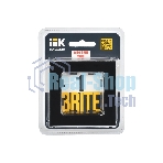Рамка 1-местная IEK BRITE РУ-1-1-БрЧ (BR-M12-M-K02) металл черный
