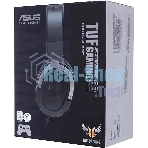 Гарнитура ASUS TUF Gaming H3 чёрный/серый, проводная, mini jack 3.5 мм, регулятор громкости, отключаемый микрофон