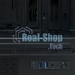 Компьютерный корпус HSPD F510, Panoramic Mid Tower, черный, TG, 0.5 SPCC, 3x120мм ARGb ATX, mATX, mITX 180/280/160мм 1x2.5