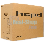 Компьютерный корпус без блока питания HSPD M510, Mesh Mid Tower, черный, TG, 0.5 SPCC, no fans ATX, mATX, mITX 180/280/160мм 1x2.5