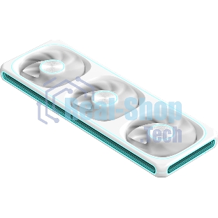 Вентилятор для корпуса Formula V Line AIR FUSION 3 WH REVERSE, 360x120x28мм, ARBG 3pin + PWM 4pin, 500-1800 RPM, 37.83 DBA MAX, HYDRO BEARING
