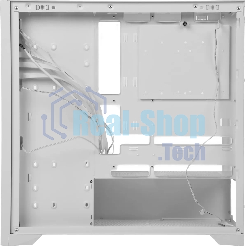 Корпус Formula V Line TimberLine T0 White, ATX, wood+plastic front, TYPE-C*1, USB3.0*2, FRONT 3x120мм FRGB, REAR 1x120мм FRGB